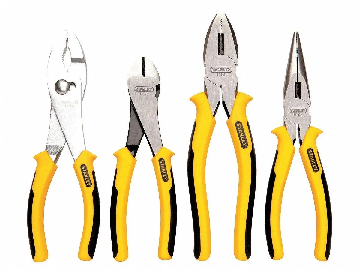 Stanley 4-Piece Pliers Set