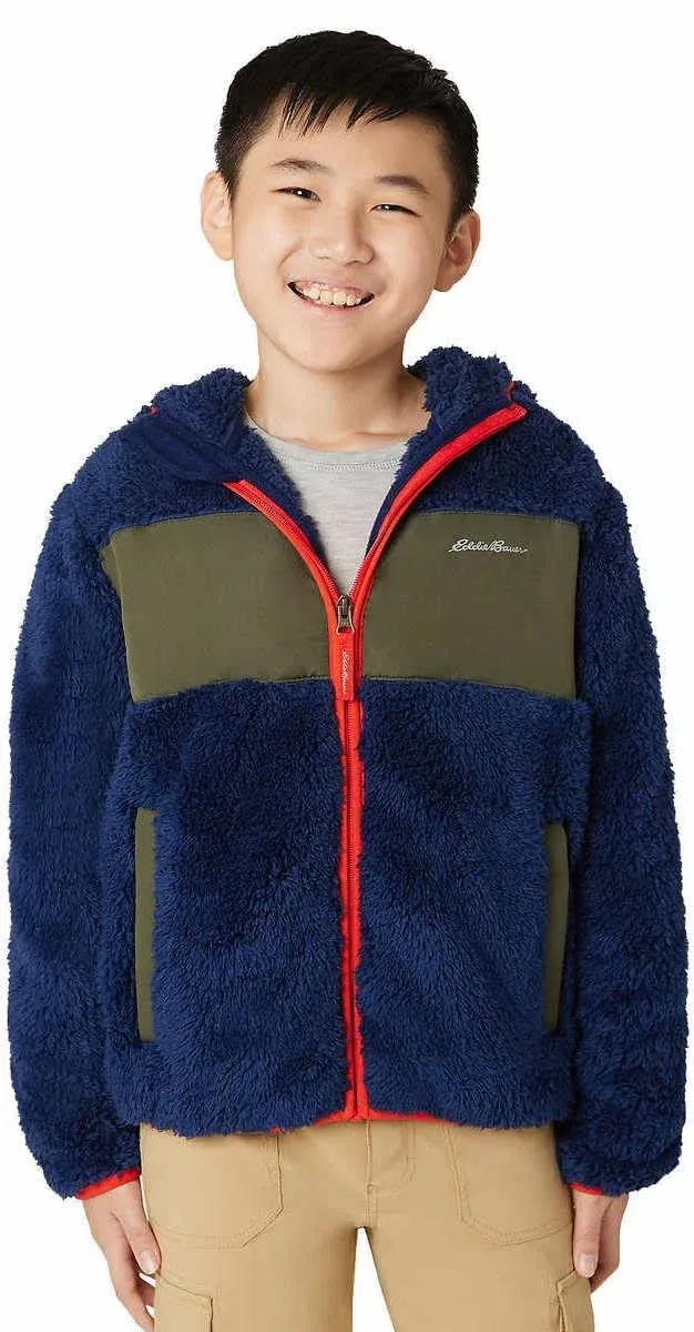 Eddie Bauer Kids Quest Plush Fleece Hooded Jacket