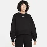 Nike - Sweat-shirt Sportswear Phoenix Fleece, Mujer, Noir, M