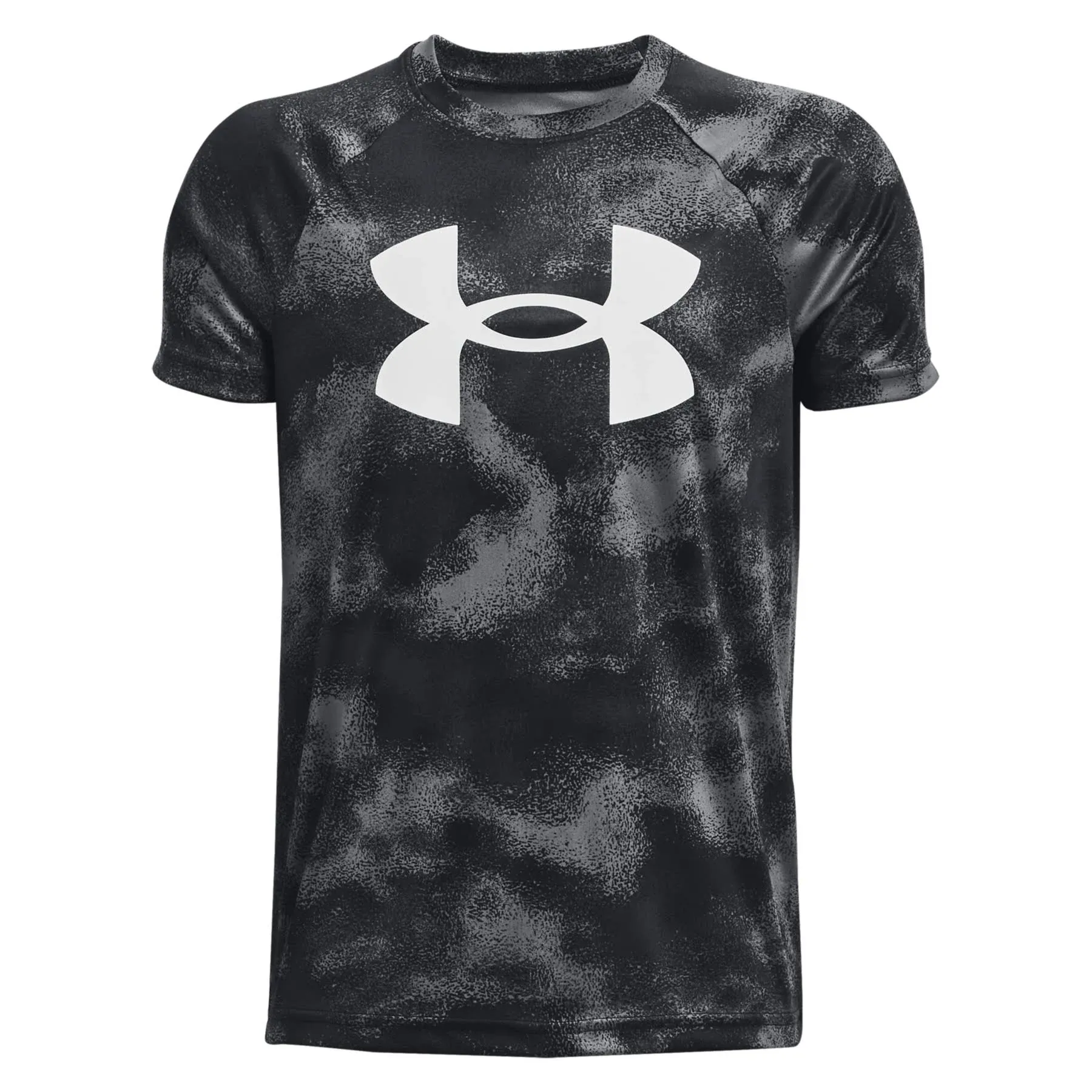 Under Armour Boys&#x27; Size XL Tech Big Logo Printed Short-Sleeve T-Shirt NEW