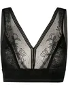 Shop Wacoal Net Effect Black Lace Soft-cup Bra