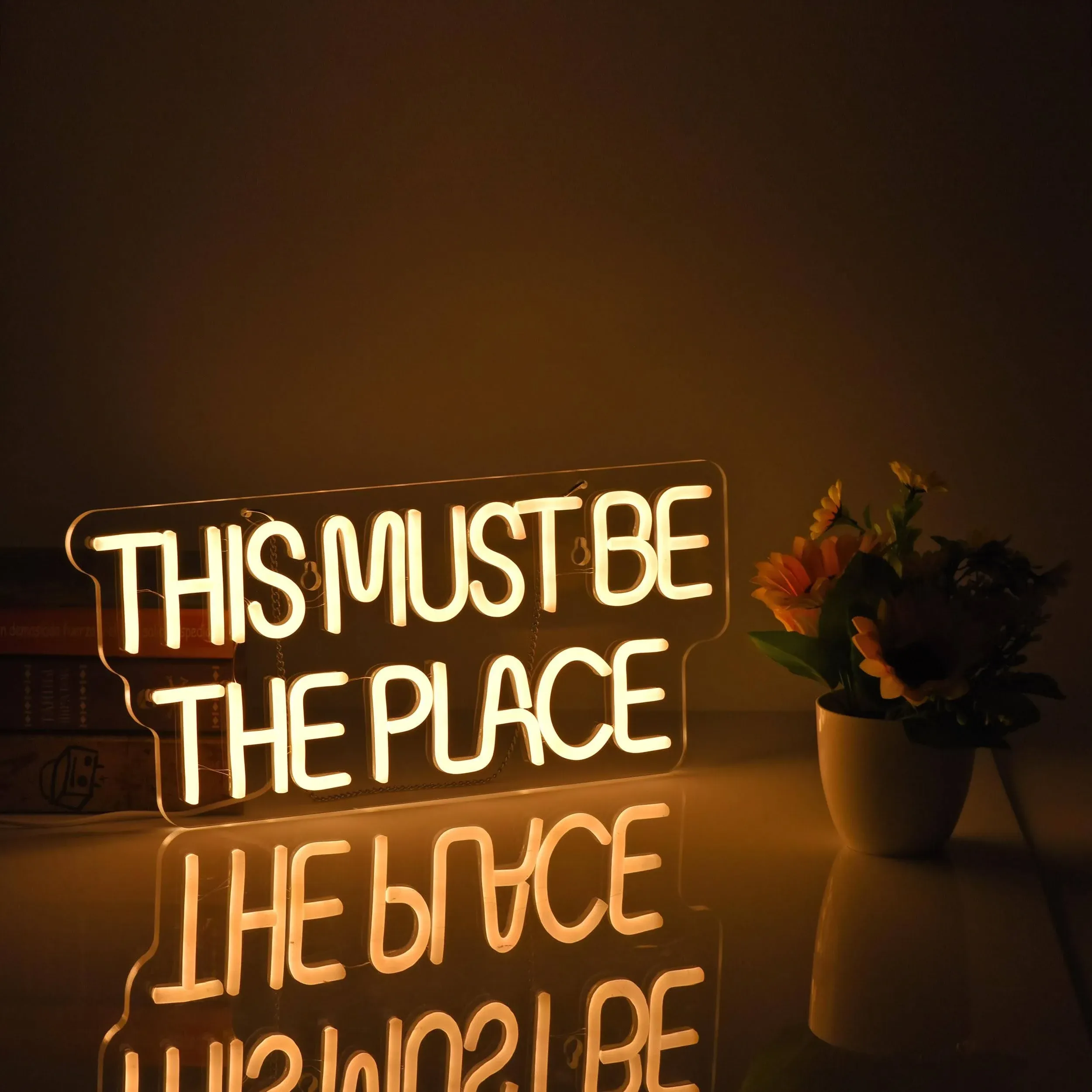 This Must Be The Place Neon Sign