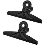 Extra Large Bulldog Clips - 2PCS-20Cm Long Jumbo XL for Office Black, 7 7/8 Inch