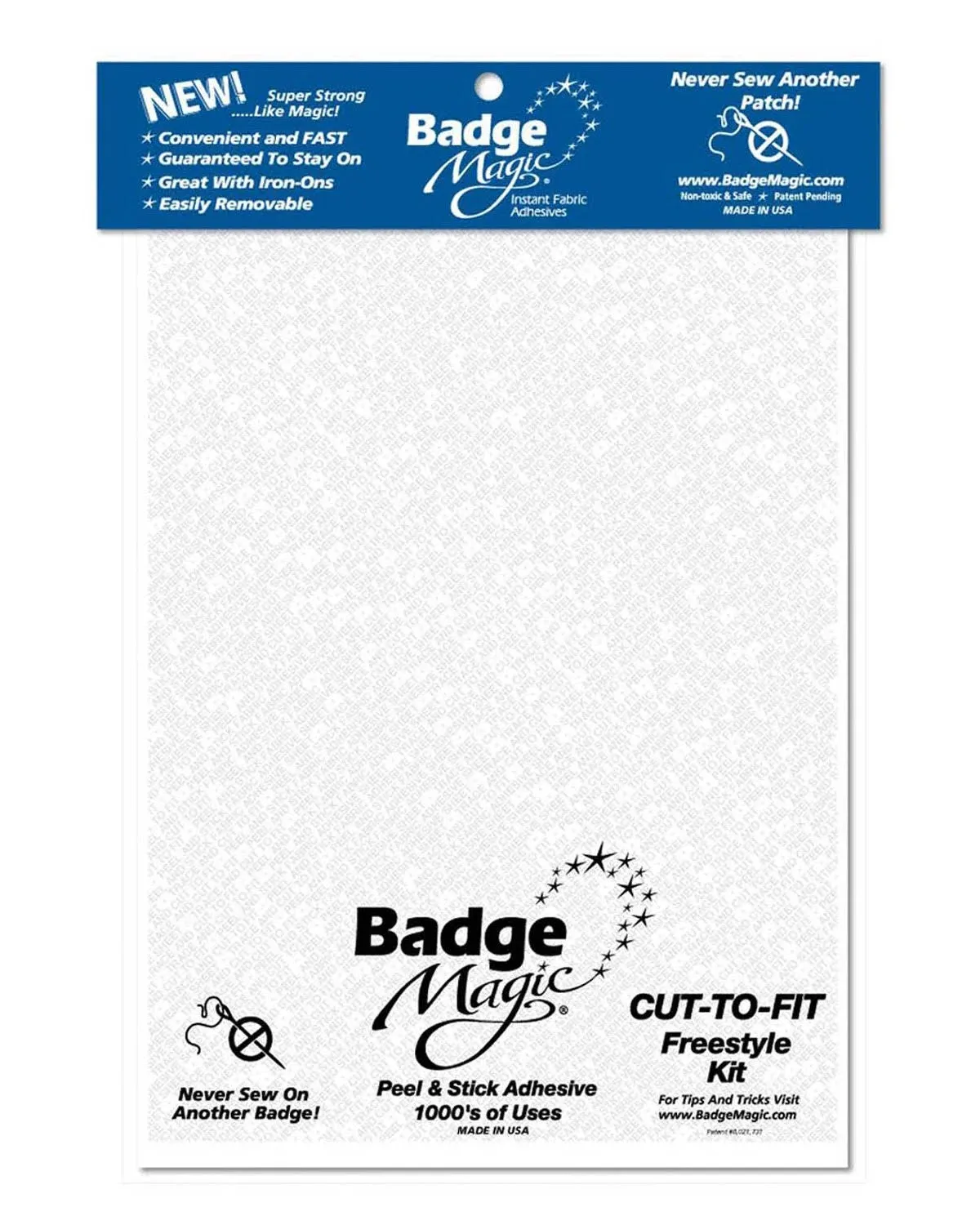 Cut-To-Fit Freestyle Scout Badge Kit By Badge Magic