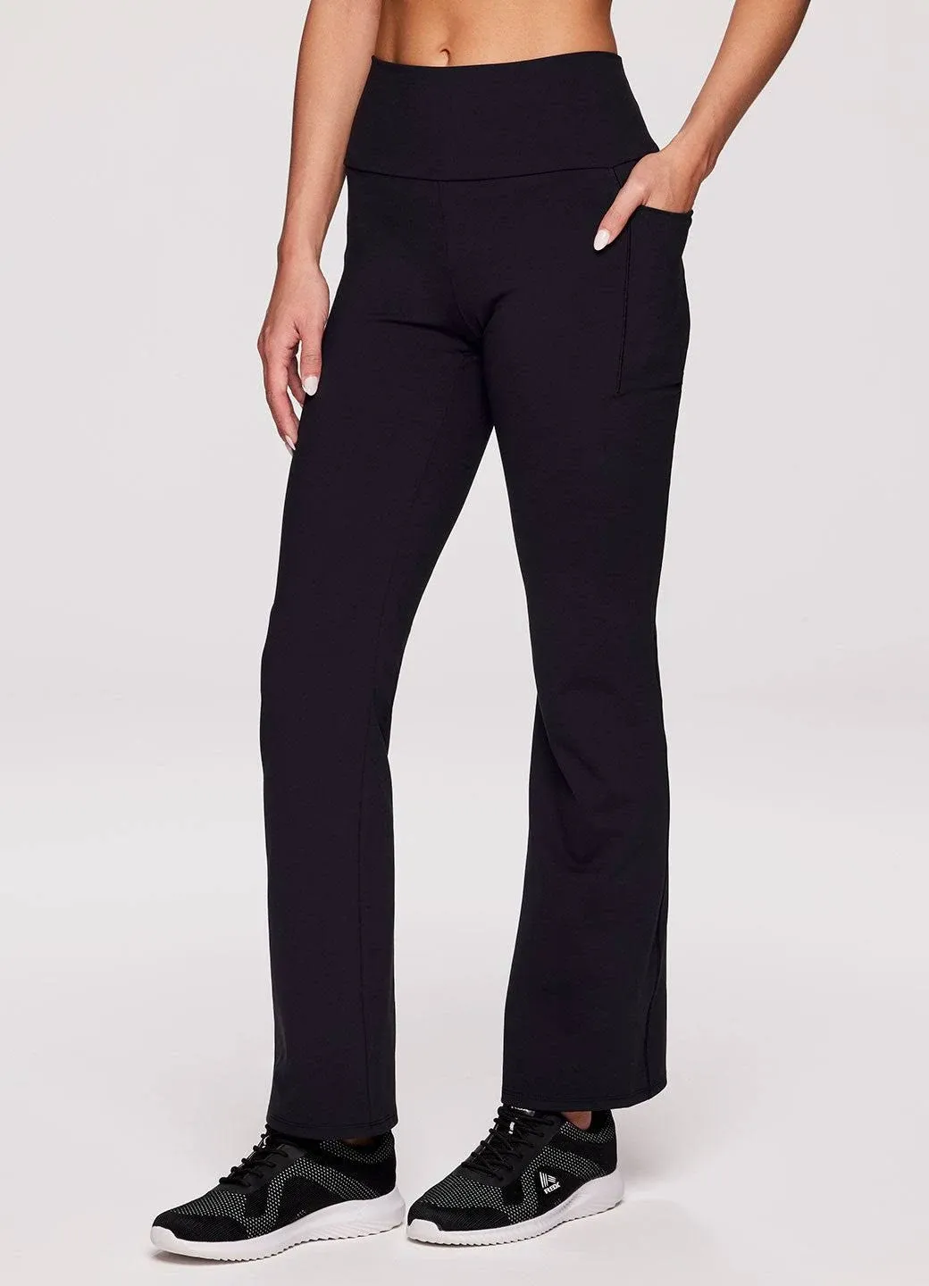 RBX Women's Tummy Control Bootcut Yoga Pants