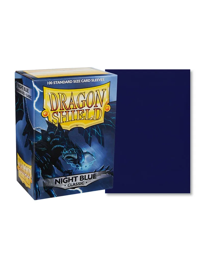 Dragon Shield Sleeves: Standard- Matte - Midnight Blue (100 ct.)