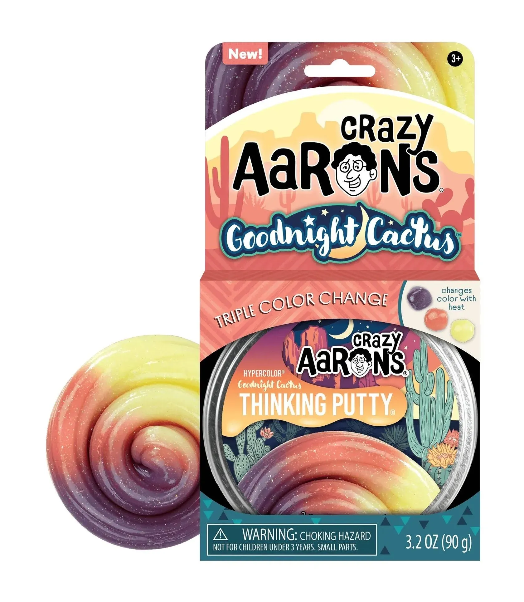 Crazy Aaron's Thinking Putty (Goodnight Cactus)