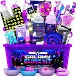 Original Stationery Galaxy Slime Making Kit with Glow in The Dark Stars to Make