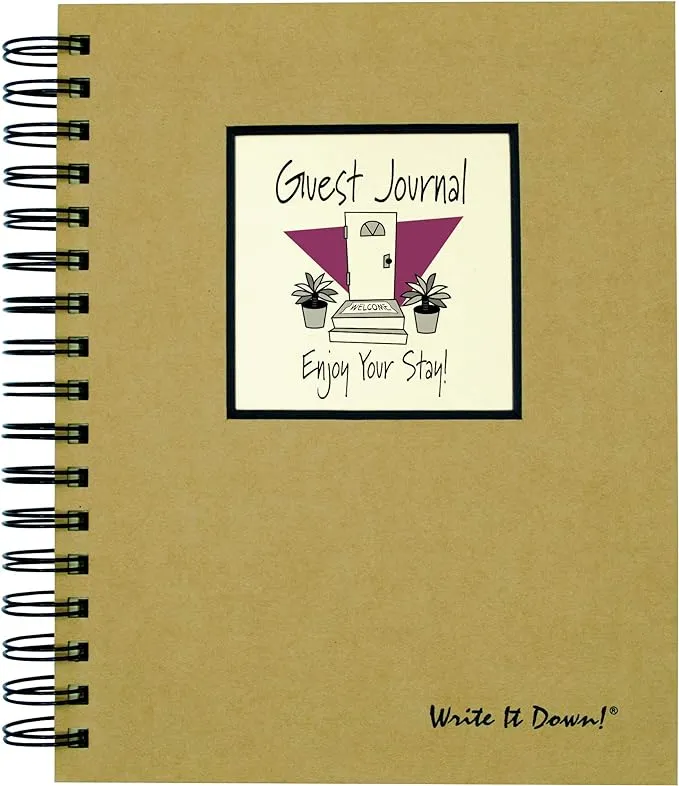 Guest Journal - Enjoy Your Stay! Visitor Journal