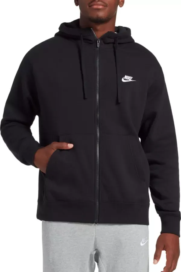 Nike Men's Sportswear Club Fleece Full Zip Hoodie