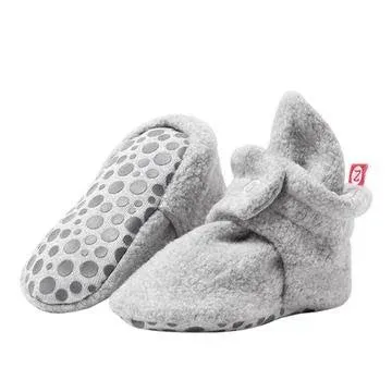 Zutano Unisex Fleece Baby Booties, Warm Infant Slippers, Lost Sock Solution