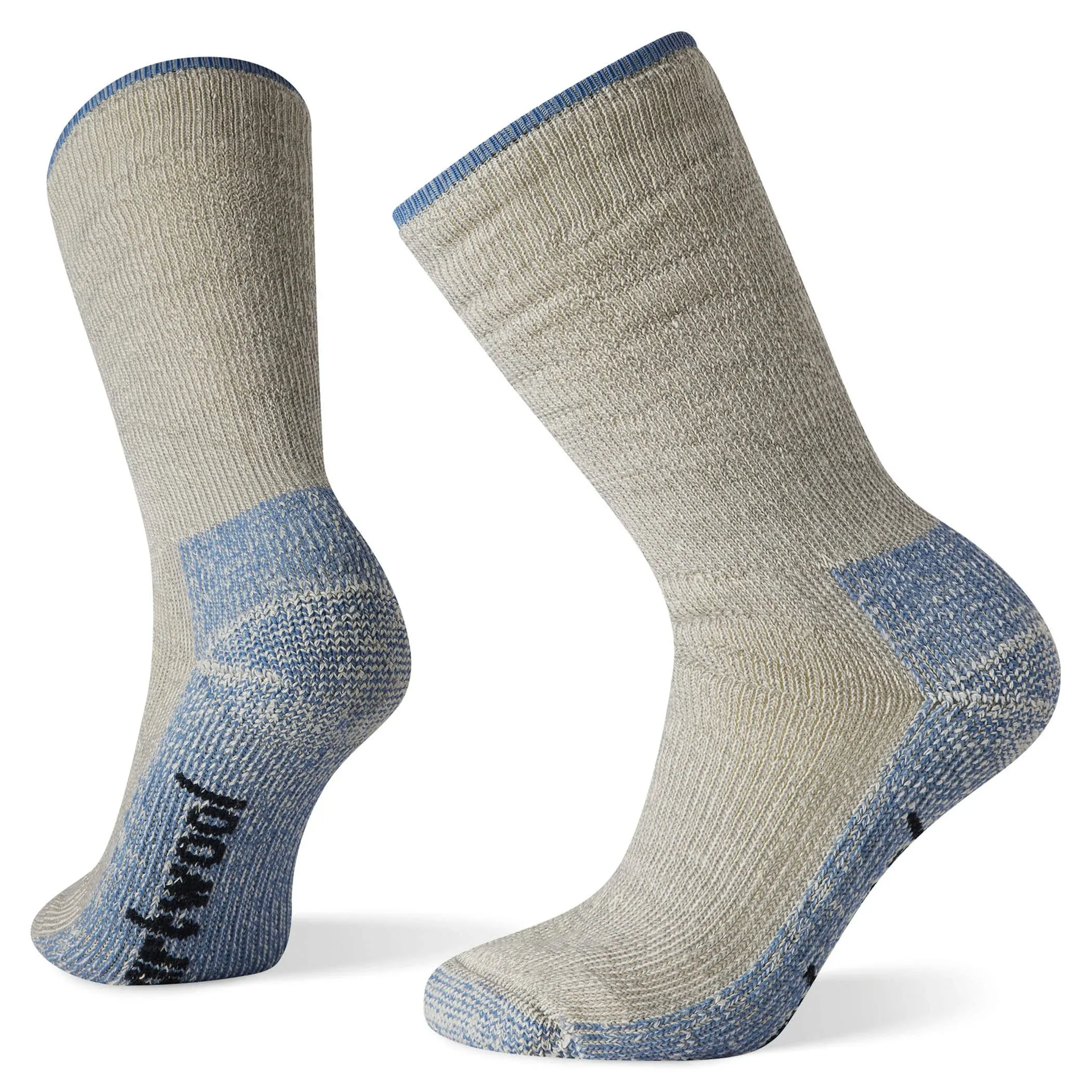 Smartwool Womens Mountaineer Classic Edition Maximum Cushion Crew Socks (Light Grey)