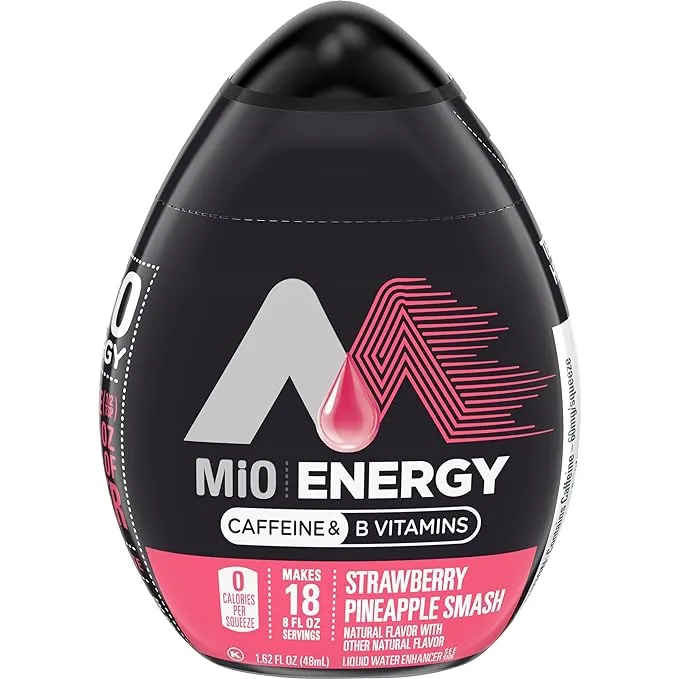 Mio Energy Pineapple Strawberry Pack of 6