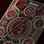 Theory11 Avengers: Red Edition The Infinity Saga Playing Cards