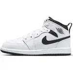 Jordan 1 Mid (PS) - DQ8424-132 - White/Black-White-Black