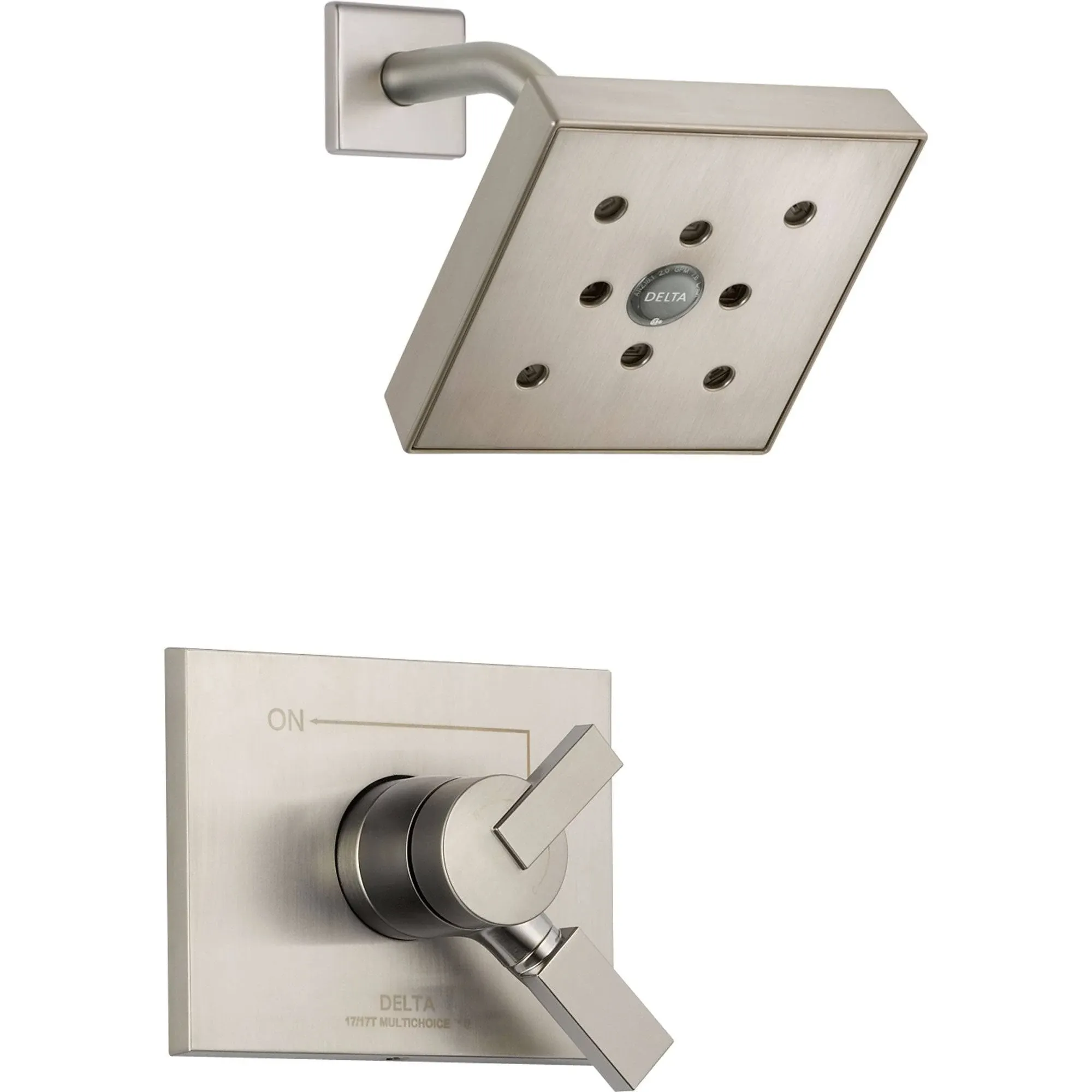 Delta T17253-SSH2O Vero Monitor 17 Series Shower Trim Stainless