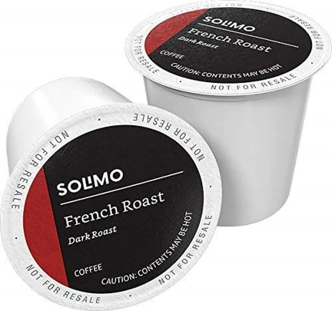 Amazon Brand Solimo Dark Roast Coffee Pods