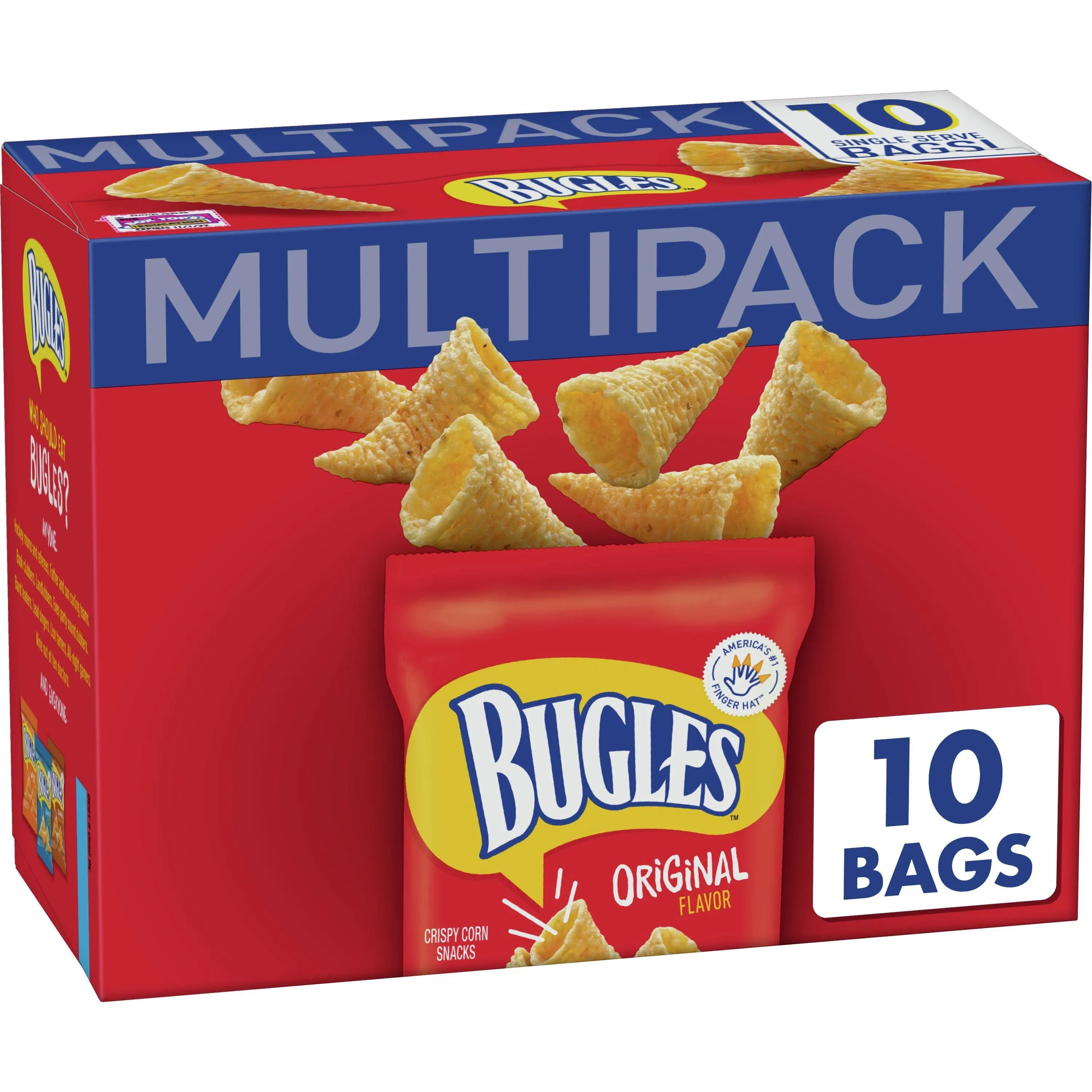 Bugles Original Crispy Corn Snacks