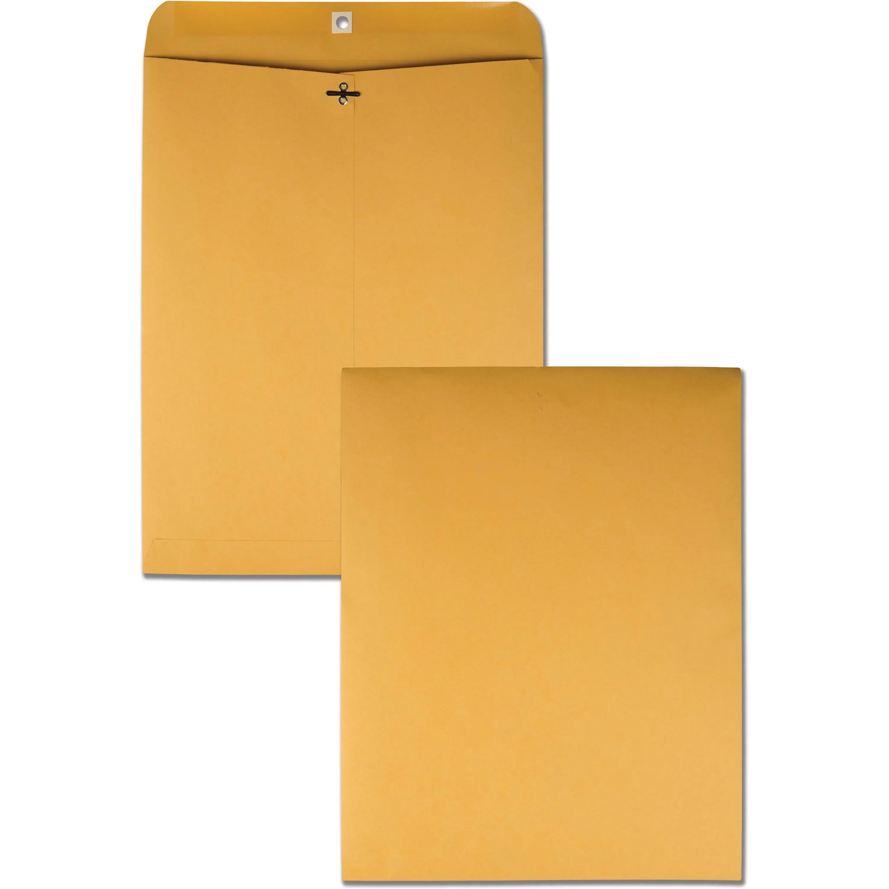 Myofficeinnovations Clasp Envelopes 12" x 15-1/2" Brown Kraft 100/Box (472902/19273)