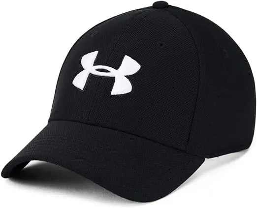 Under Armour mens Blitzing 3.0 Cap Hat, Black (001 White, Medium-LargeUnder Armour mens Blitzing 3.0 Cap Hat, Black (001 Whit…