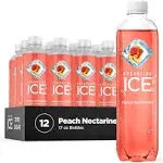 Sparkling Ice Peach Nectarine, 17 Ounce (Pack of 12)