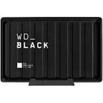 WD BLACK D10 Game Drive 8TB USB 3.2 (Gen 1 Type-A) 3.5 Hard Drive - Black