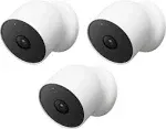 Google GA02077-US Nest Cam Outdoor Camera Battery 3 Pack