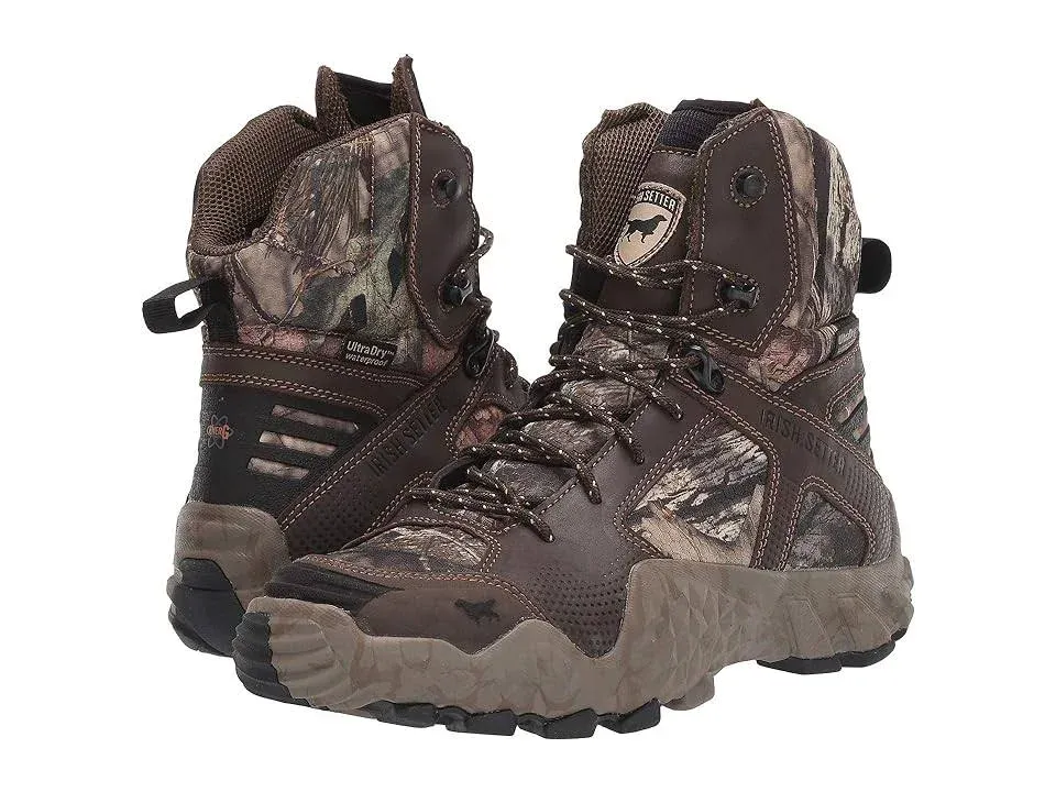 Irish Setter 02839B 075 VaprTrek Waterproof Insulated Hunting Boots for Ladies - Mossy Oak Break-Up Country - 7.5M