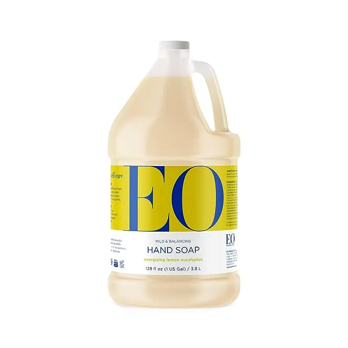 EO - Liquid Hand Soap, Lemon and Eucalyptus, 1 Gal