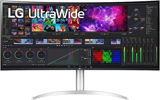 LG 40BP95C-W 39.7'' Curved UltraWide 5K2K Nano IPS Monitor with Thunderbolt 4 Connectivity