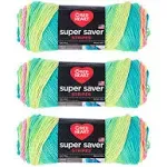 Red Heart Bulk Buy Super Saver Yarn (3-Pack) (Retro)