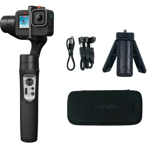 hohem Pro4 Action Camera Gimbal Stabilizer 3-Axis Image Stabilization Bluetooth