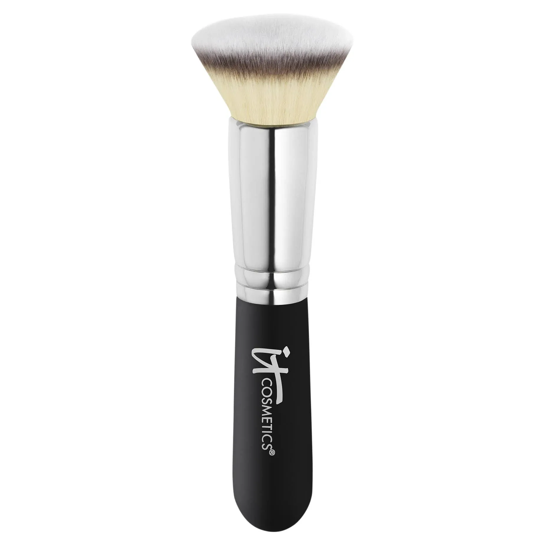 IT Cosmetics Heavenly Luxe Flat Top Buffing Foundation Brush #6 - Foundation Brush for Liquid Makeup & Foundation Powder - Makeup Brush With Award-Winning Heavenly Luxe Hair