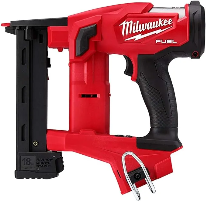 M18 FUEL 18-Volt Lithium-Ion Brushless Cordless 18-Gauge 1/4 in. Narrow Crown Stapler (Tool-Only)