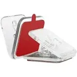 Flag Clips, Tapestry Hangers Spring Clips, Wall Clips with Adhesive, Poster Clips Perfect for Home Office (8 Pack, Clear)