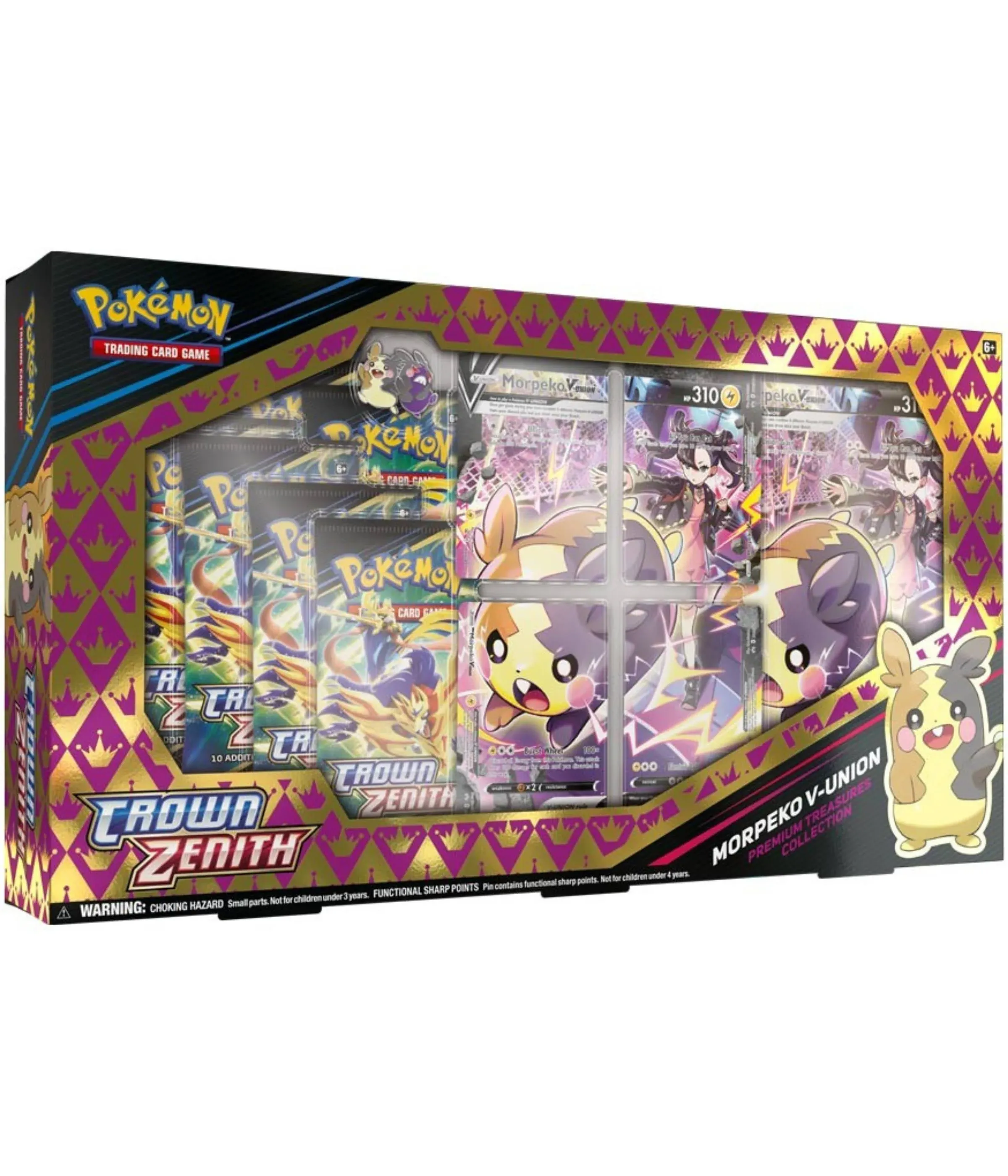 Pokémon Crown Zenith Morpeko V-UNION Premium Treasures Collection