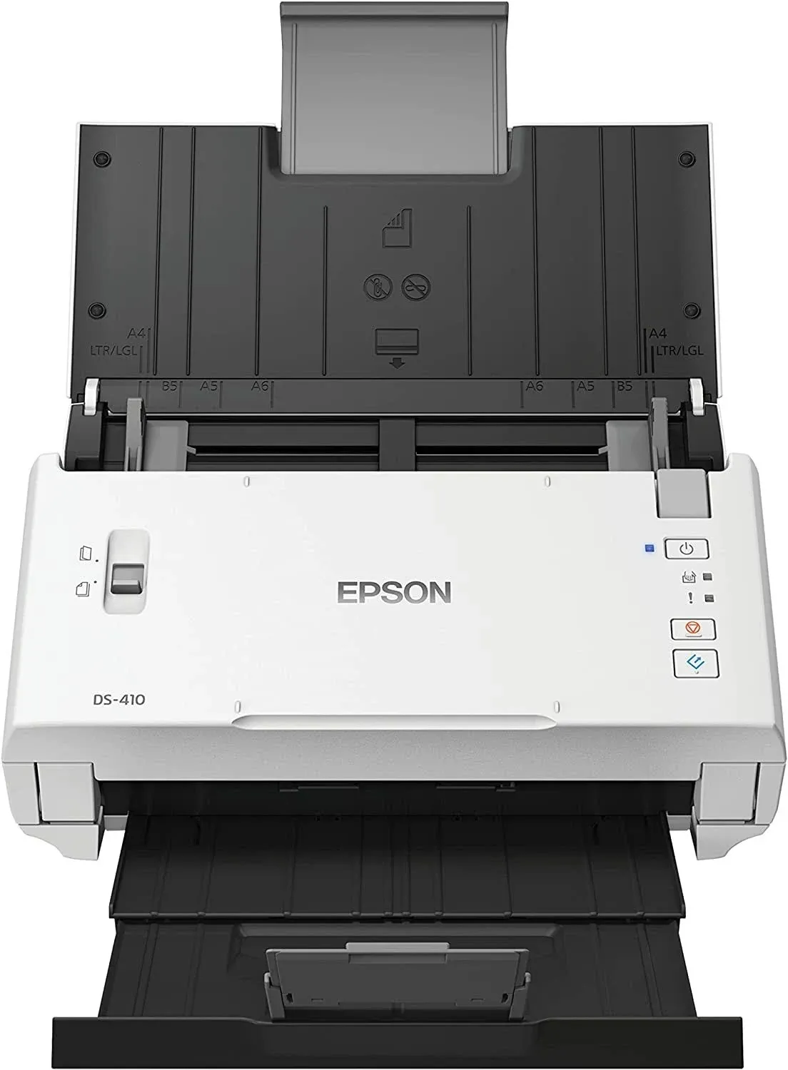 Epson DS-410 B11B249201 Desktop Scanner, Black/White