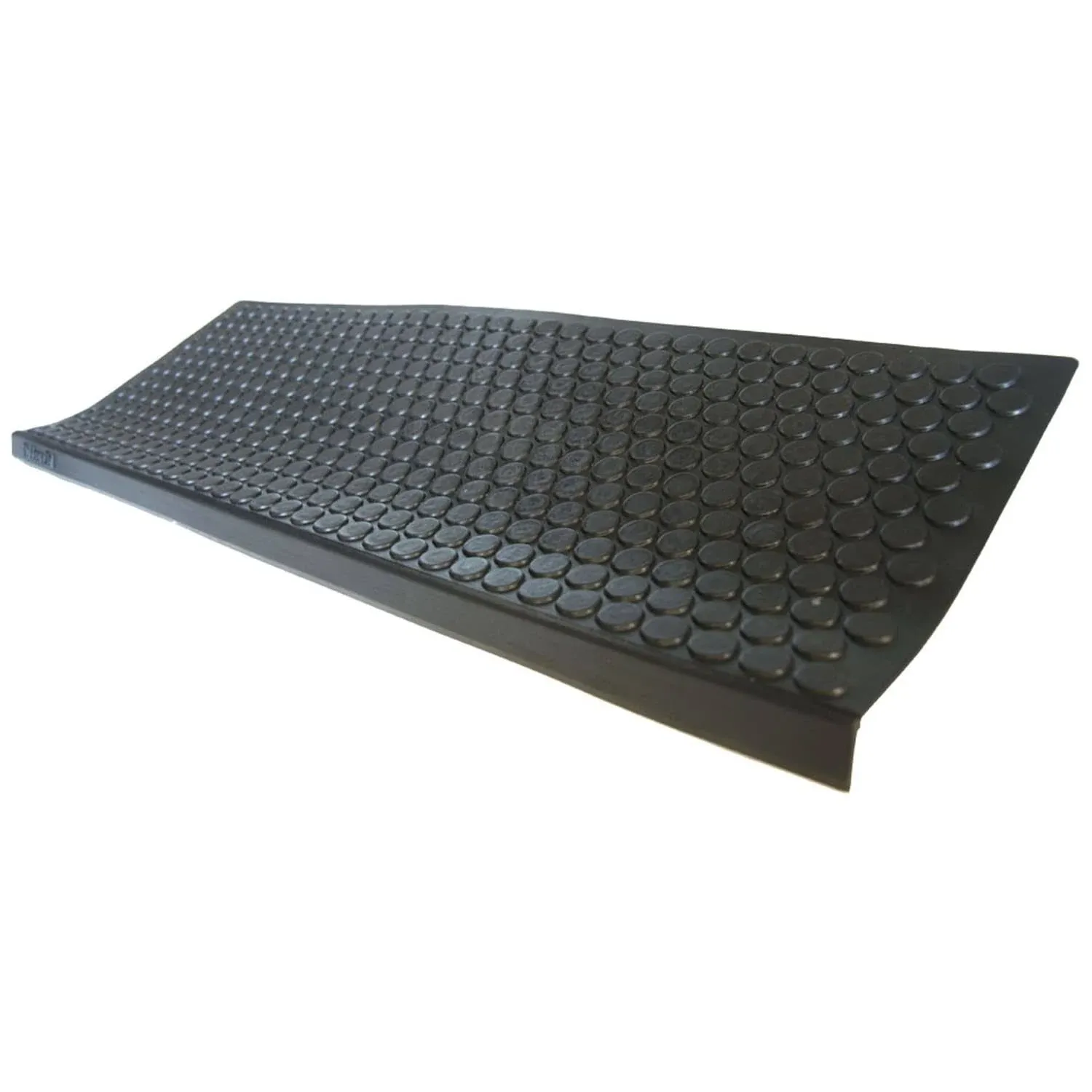 Rubber-Cal Coin-Grip Commercial Rubber Step Mat