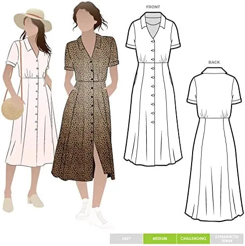 Style Arc Sewing Pattern - Armidale Dress (Sizes 04-16)