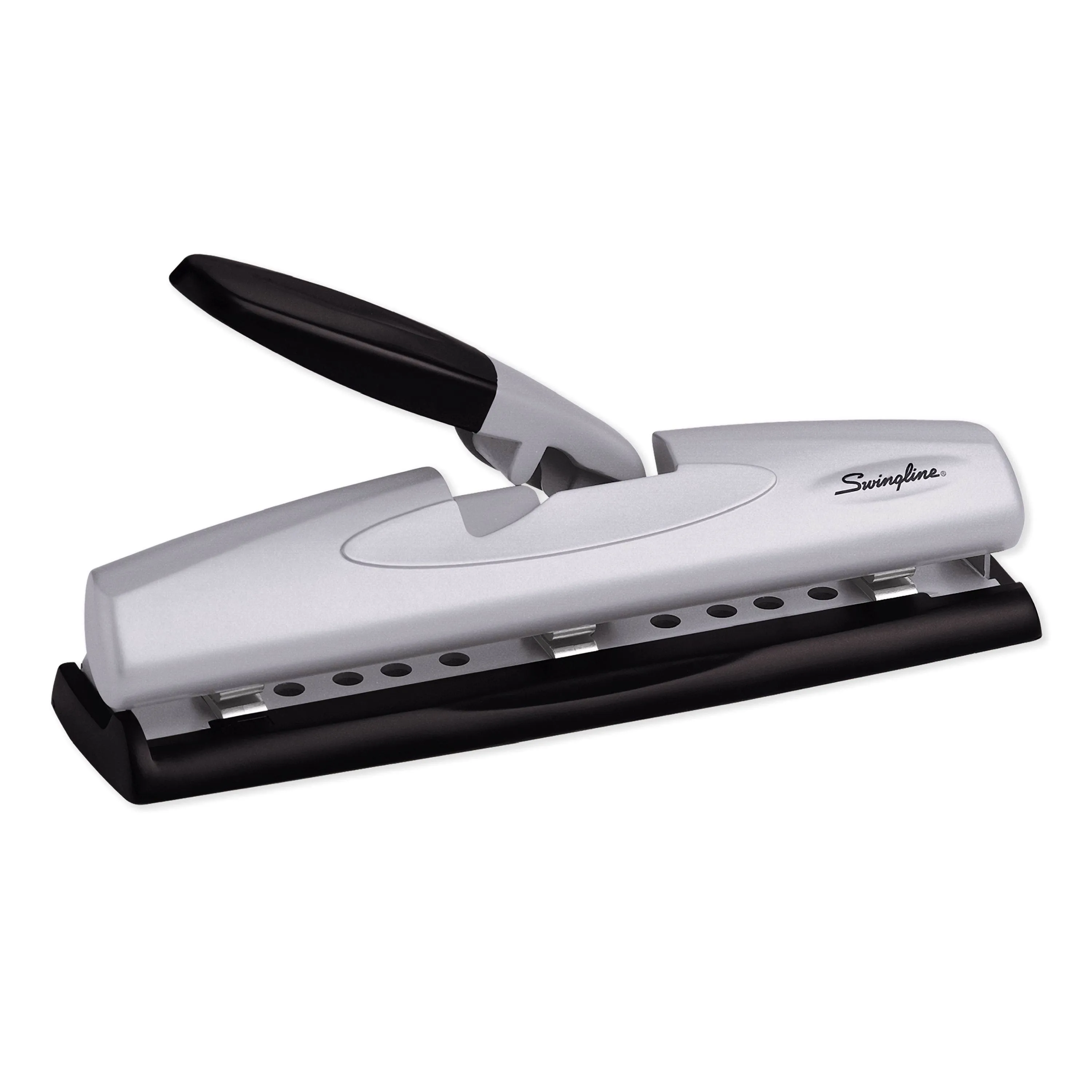 Swingline 12-Sheet LightTouch Desktop Two to Three-Hole Punch