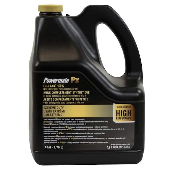 Powermate 1 gal. 100% Full Synthetic Air Compressor Oil