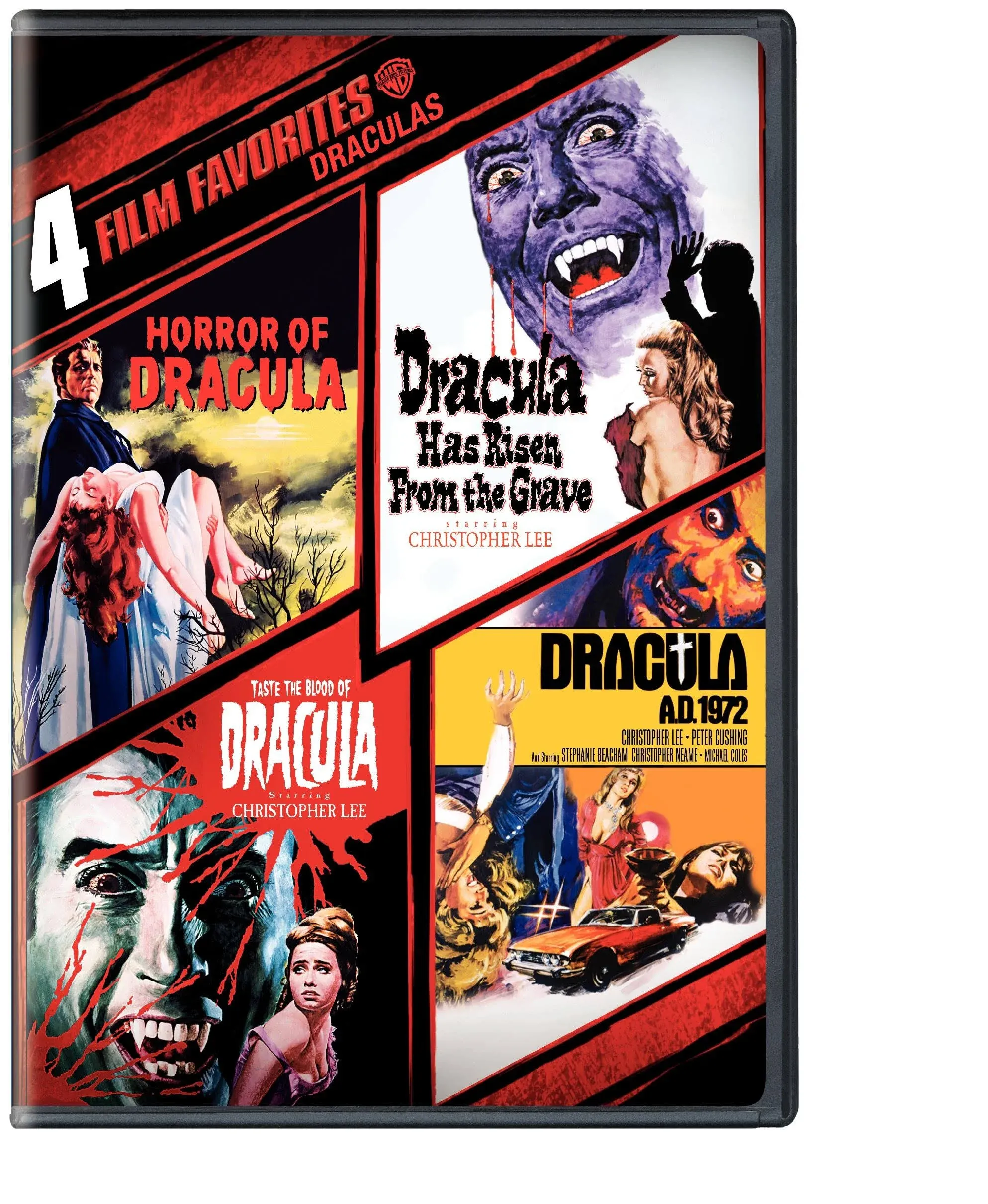 4 Film Favorites: Draculas (Dracula A.D. 1972, Dracula Has Risen from the Grave,