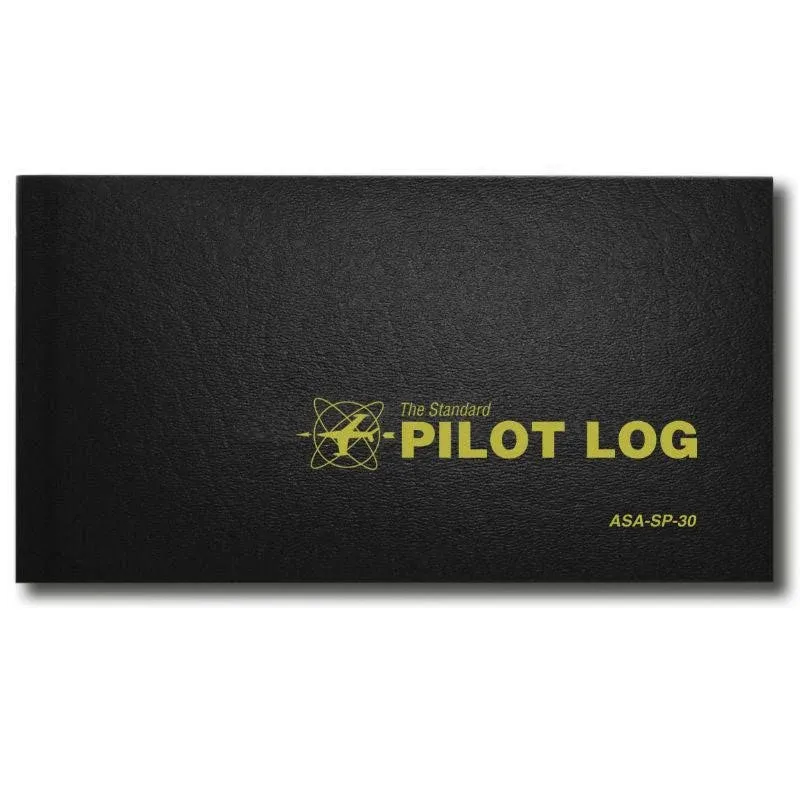 The Standard Pilot Log (Black): Asa-Sp-30 [Book]