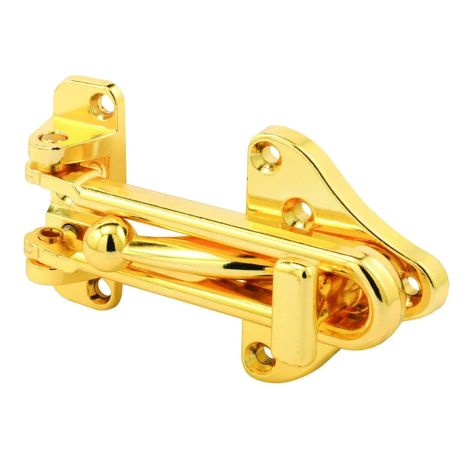 Defender Security - U 11315 - Brass Swing Bar Door Guard