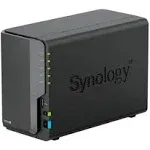 Synology DiskStation DS224+ 2 Bay NAS, Celeron J4125, 2GB