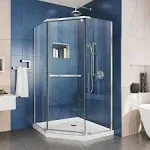 Prism Chrome Enclosure Shower Door