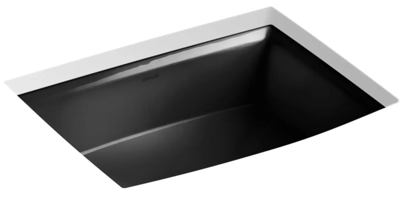 KOHLER Archer 20" rectangular undermount bathroom sink