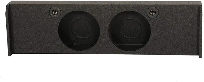 QPower 12  Downfire 2 Hole 2009-2016 F150 Super Crew Subwoofer Box Enclosure