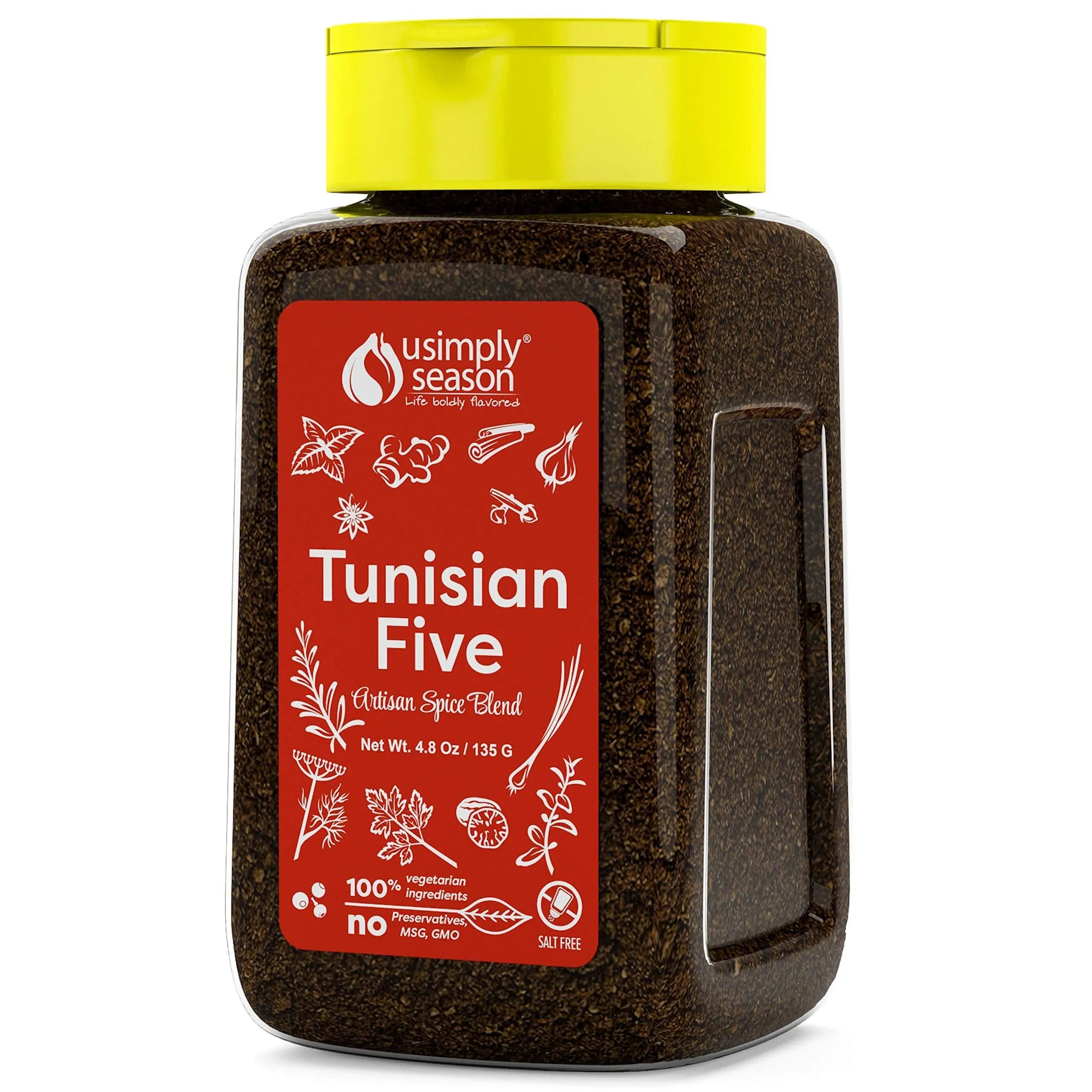 USimplySeason — Tunisian Five Spice (4.8oz) - Aromatic North African