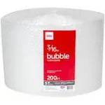 Office Depot Brand Small Bubble Cushioning, 3/16" Thick, Clear, 12" x 200'